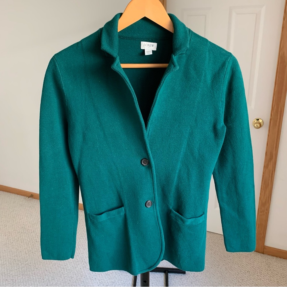 J. Crew Sweater Blazer